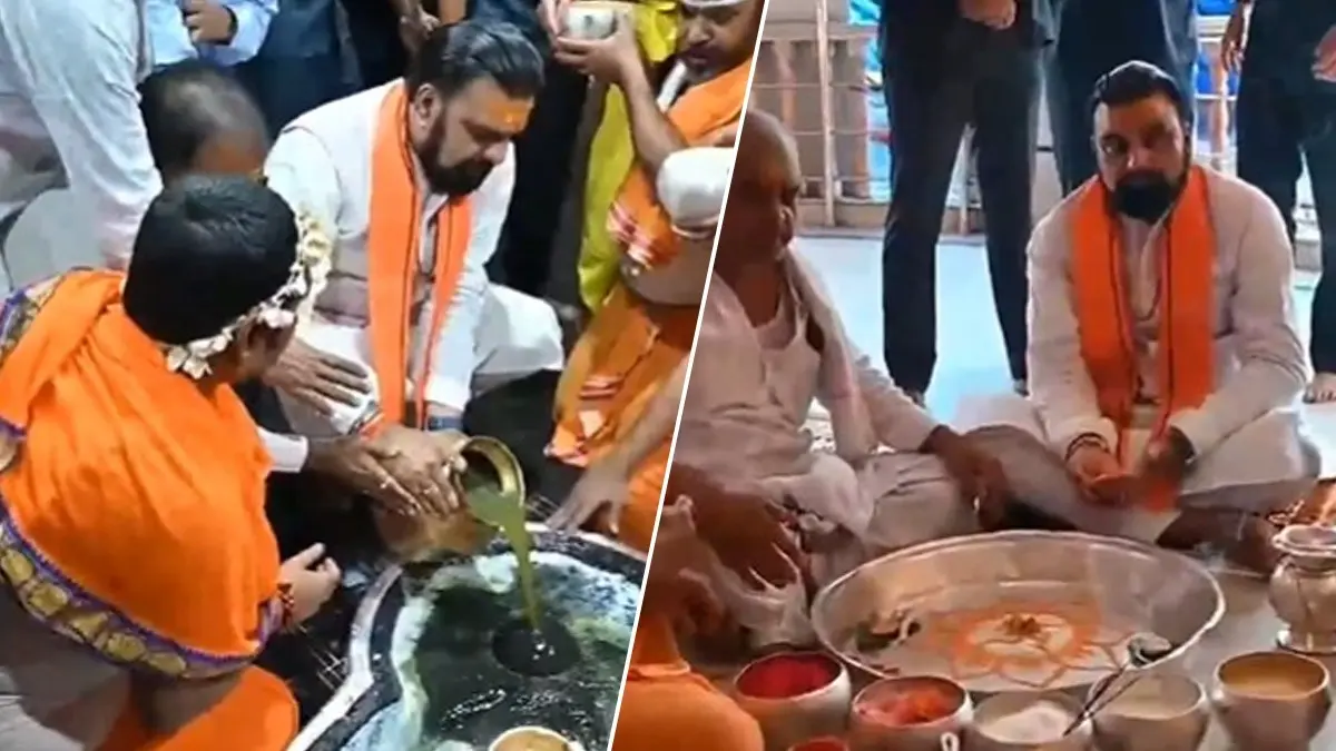 फ्लोर टेस्ट से पहले भगवान के दरबार पहुंचे CM सम्राट चौधरी, बैद्यनाथ धाम में किया रुद्राभिषेक; बिहार के लिए मांगी ये दुआ CM Samrat Choudhary