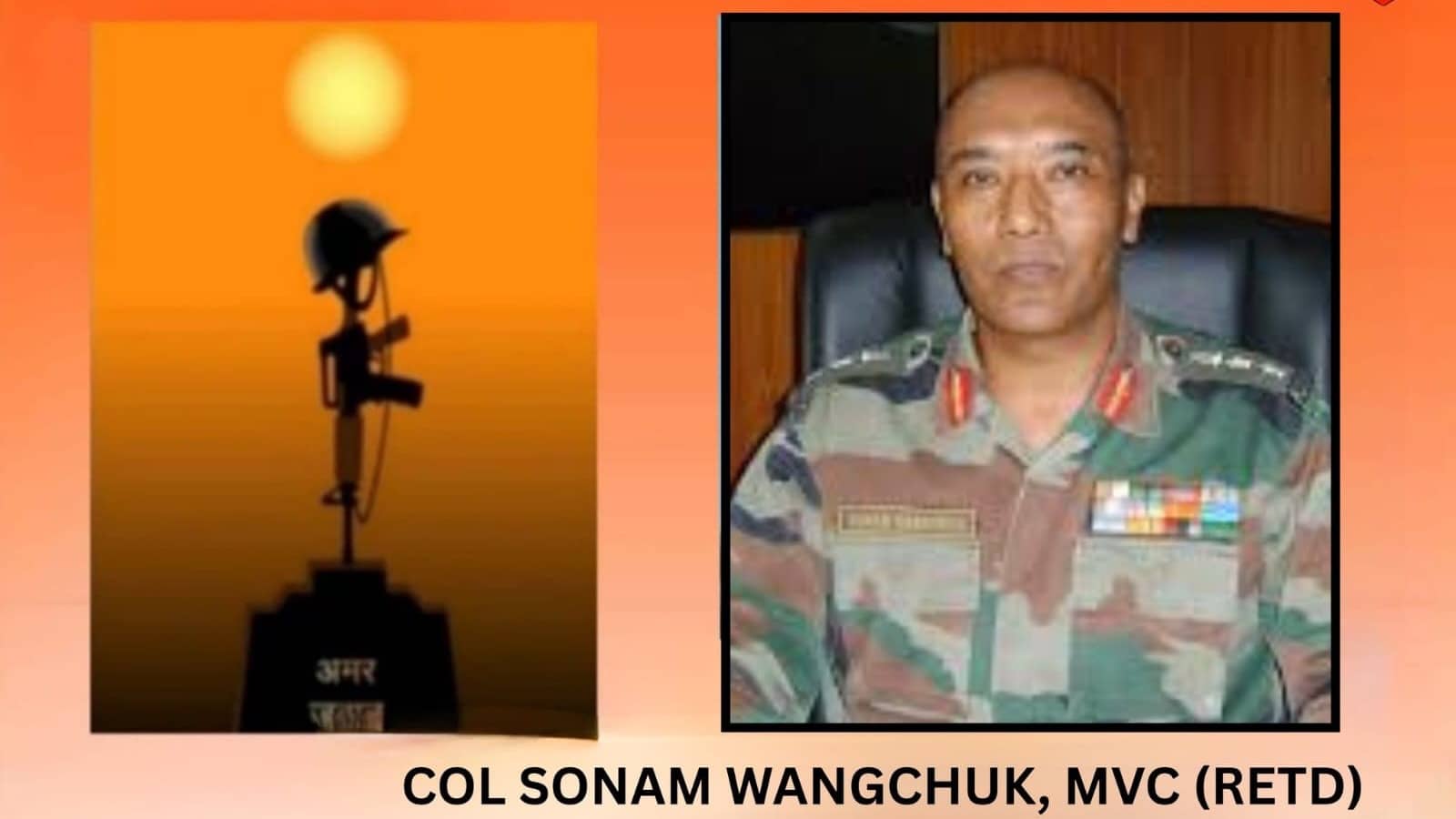Colonel Sonam Wangchuk, MVC, Remembered as Kargil Hero of Chorbat La, Passes Away in Leh at 61
