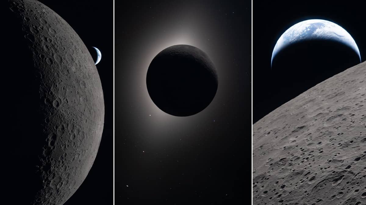 Crescent Earth, Blazing Corona, Lunar Shadows Alive! Check Out Artemis II’s Jaw-Dropping Space Gallery