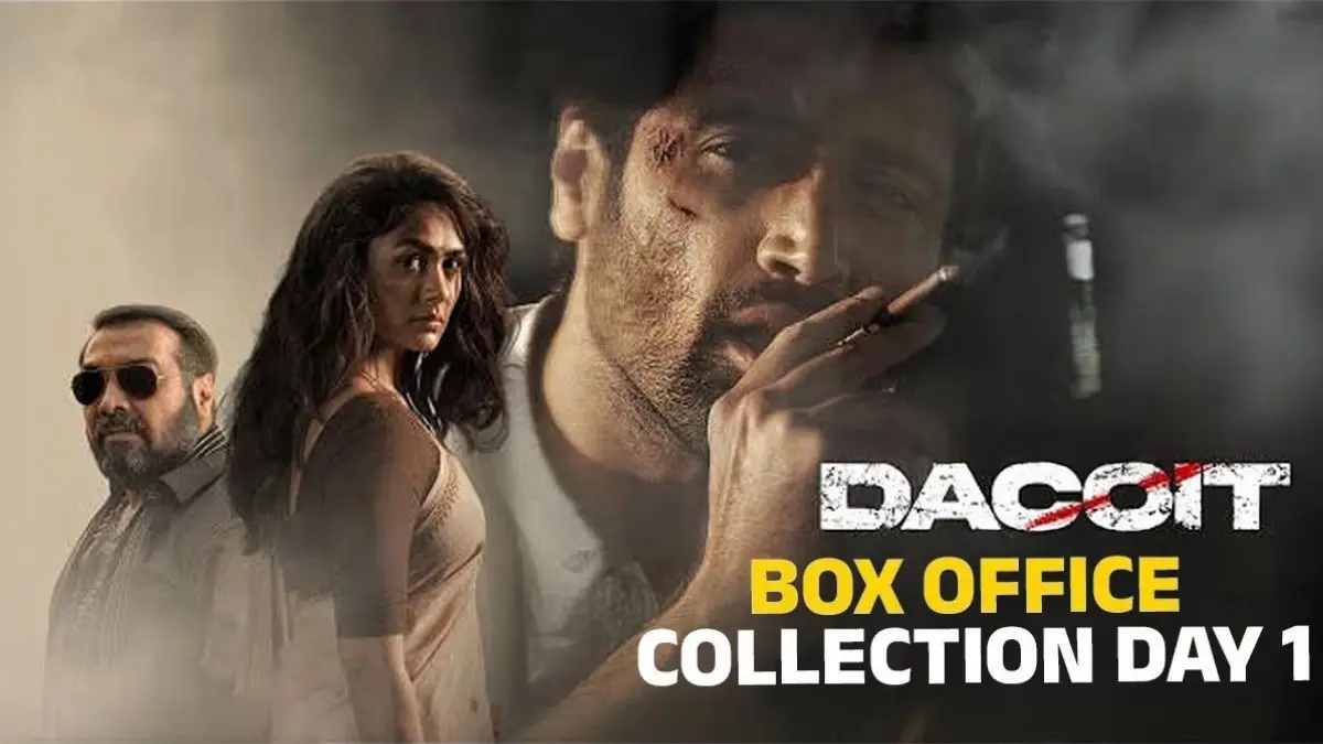 Dacoit Box Office Collection Day 1: Mrunal Thakur-Adivi Sesh Starrer Opens Well Despite Negative Reviews Dacoit box office collection day 1