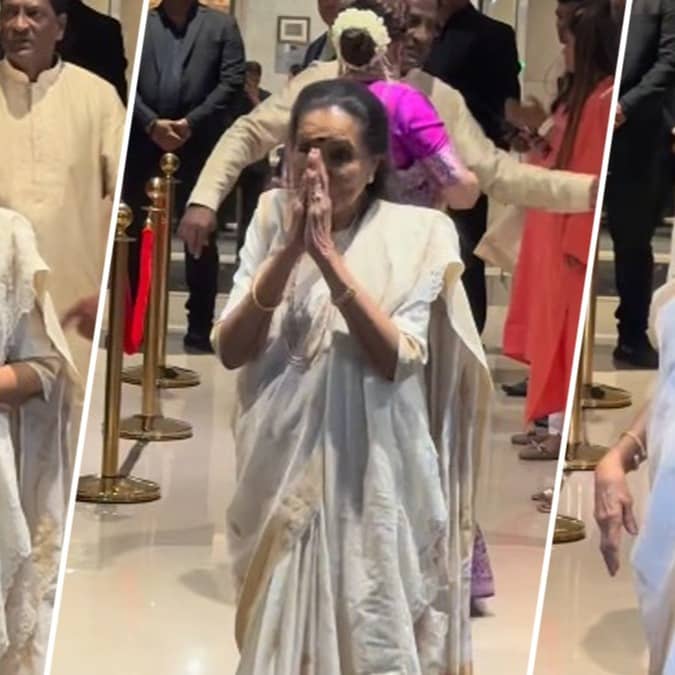 Days before her passing, Asha Bhosle attended the wedding reception of Sachin Tendulkar's son