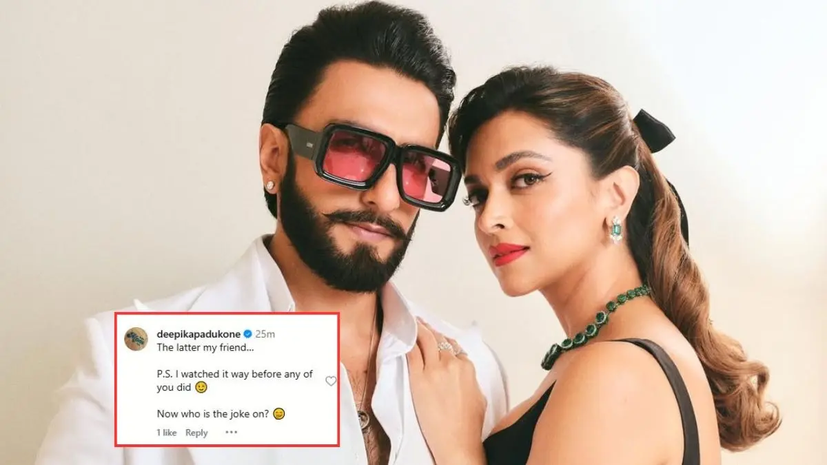 Deepika Padukone's Witty Reaction To Ignoring Ranveer Singh's Dhurandhar 2 Gets A Clap From Fans: Who Is The Joke On? Deepika Padukone's Witty Reply Wins Fans