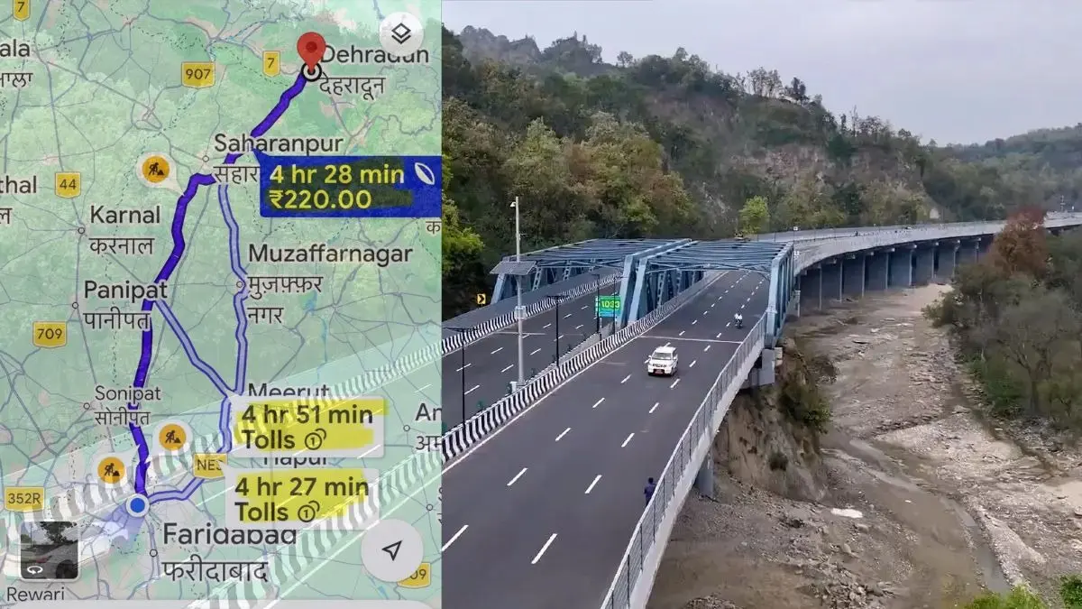 Delhi-Dehradun Expressway Can Cut Travel Time to 2.5 Hours? Google Maps Disagrees delhi dehradun
