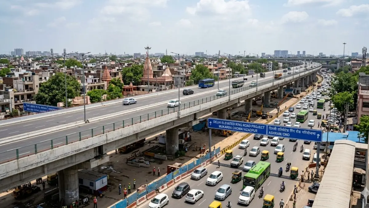 Delhi Ring Road: दिल्ली की एलिवेटेड रिंग रोड परियोजना ने पकड़ी रफ्तार, उत्तर से दक्षिण दिल्ली तक खत्म होगा जाम; टाइम भी बचेगा Delhi Elevated Ring Road project