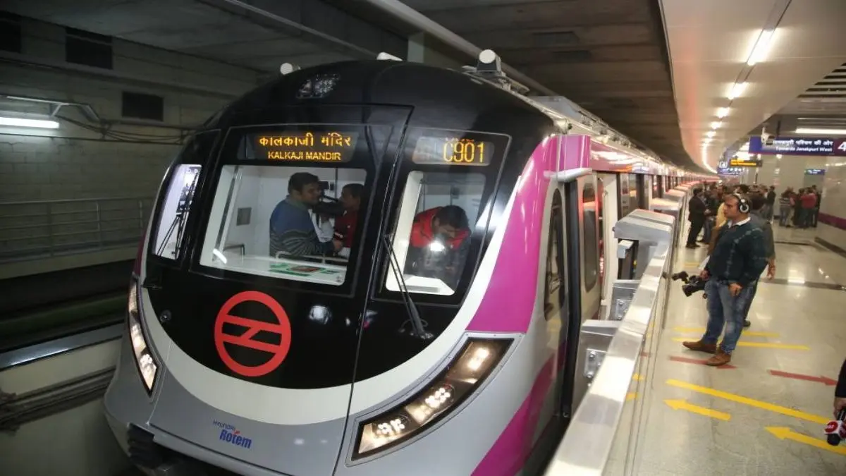 Delhi Metro Magenta Line Disruption: Services Hit Between Kalkaji Mandir and Botanical Garden Delhi Metro Disruption