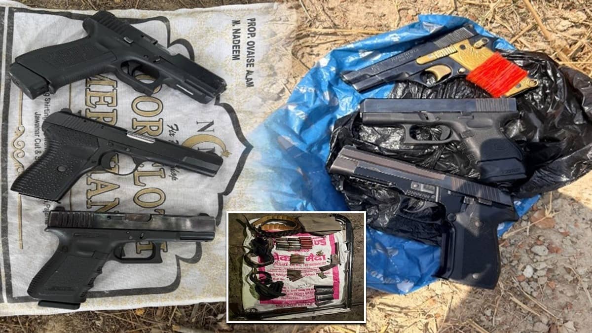 Delhi Police Special Cell Busts International Arms Syndicate; 9 Arrested, 23 Weapons Seized