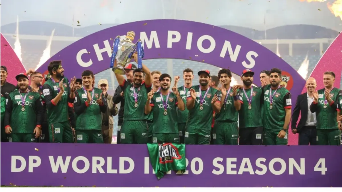 ILT20 Season 5 Set To Begin From November 22 Onwards In UAE Desert Vipers after winning ILT20 Season 4