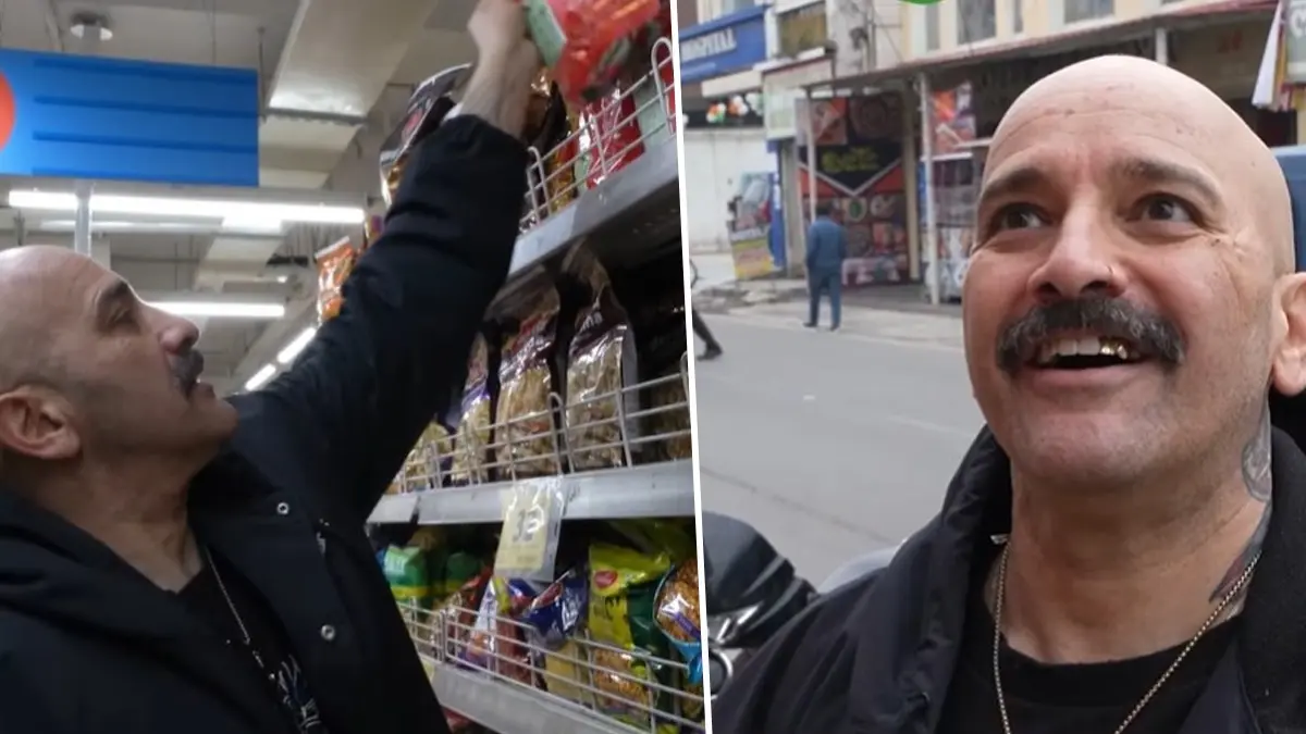 Foreigner Amazed By 'This Guy' Appearing Everywhere In India, Desis Reveal Why He Is Famous Desis school content creator about the biggest Indian movie star