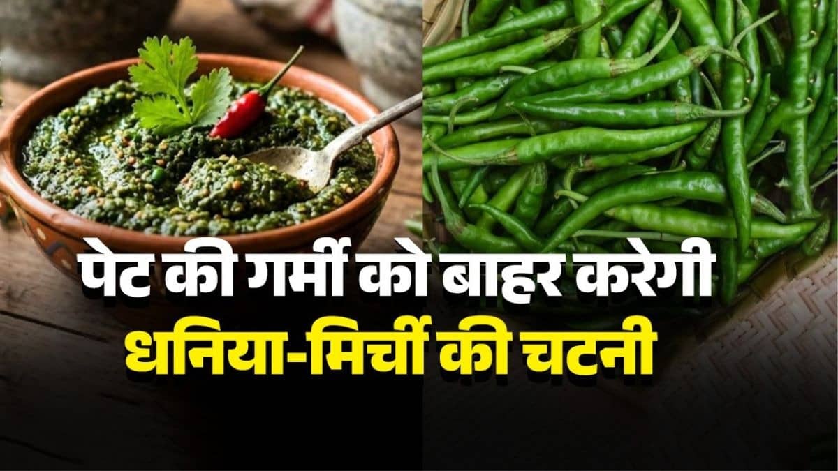 dhaniya-mirchi-ki-chutney-recipe-for-summer coriander green chilli chutney recipe spicy 