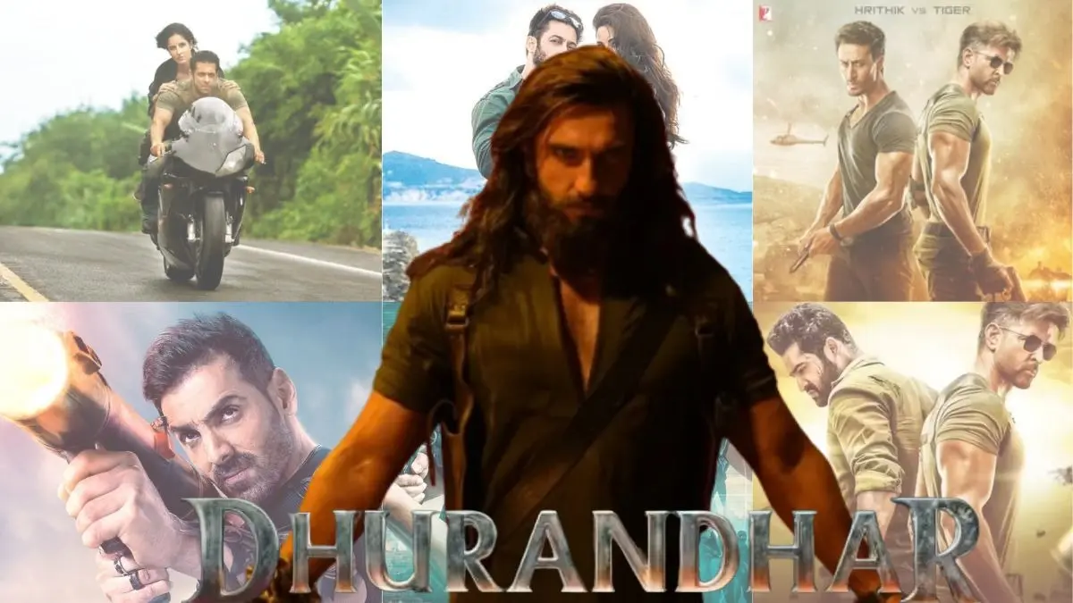 With Just 2 Movies, Aditya Dhar's Dhurandhar Franchise Surpasses Combined Collection Of YRF Spyverse's Pathaan, Tiger And War Dhurandhar outperforms YRF spyverse films