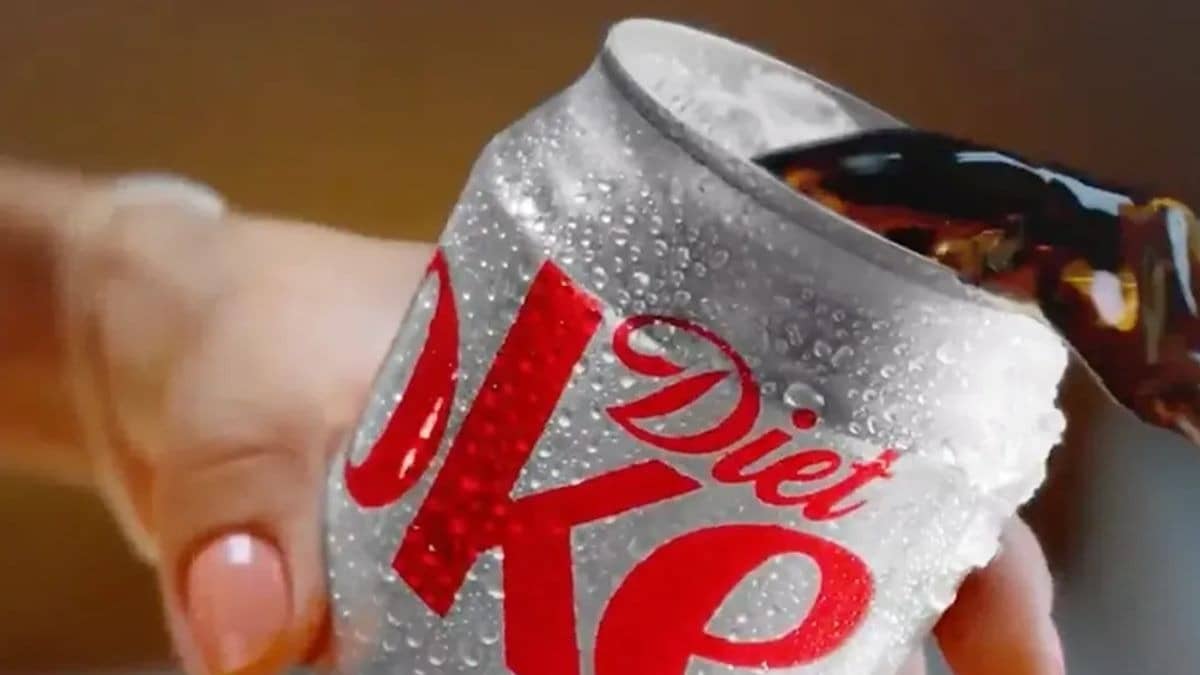 Diet Coke cans AWOl from shelves