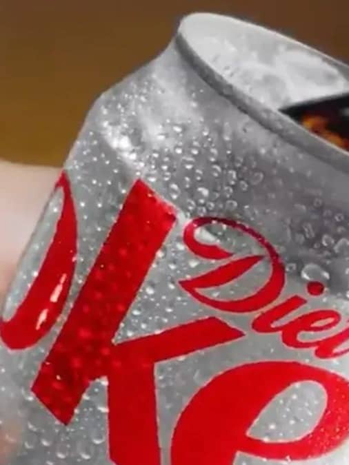 Diet Coke cans AWOl from shelves