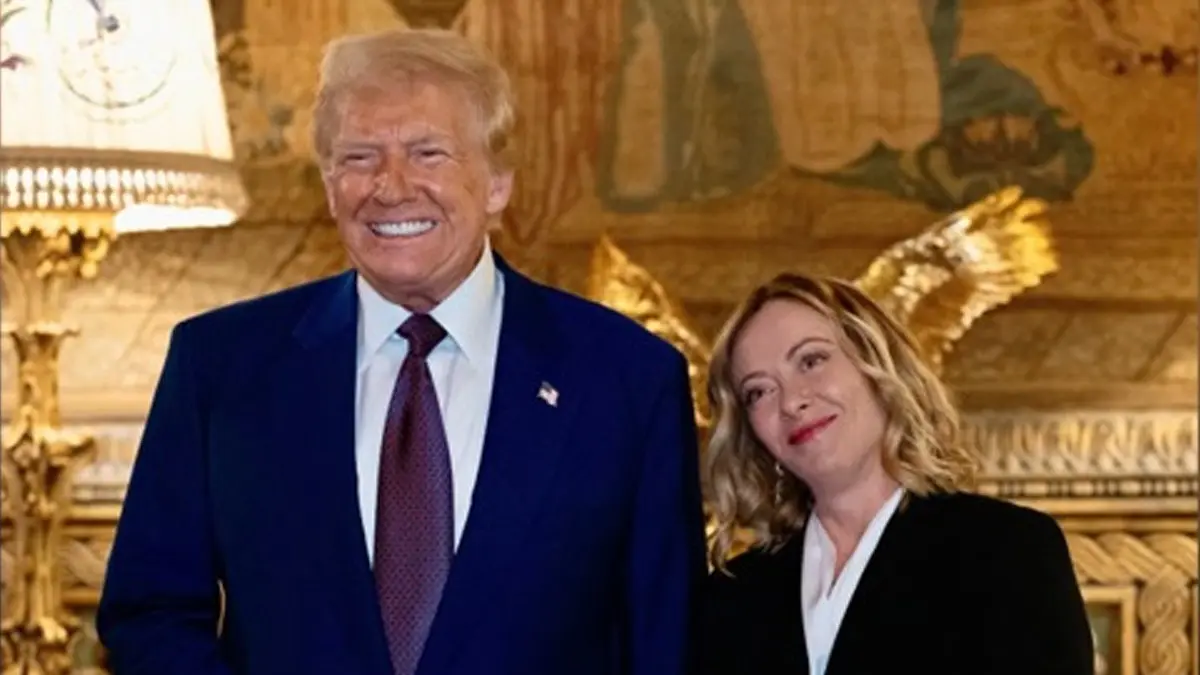 Trump Lashes Out at Meloni Calling Her 'Unacceptable' for Criticising His Remarks Against Pope Leo Donald Trump and Giorgia Meloni