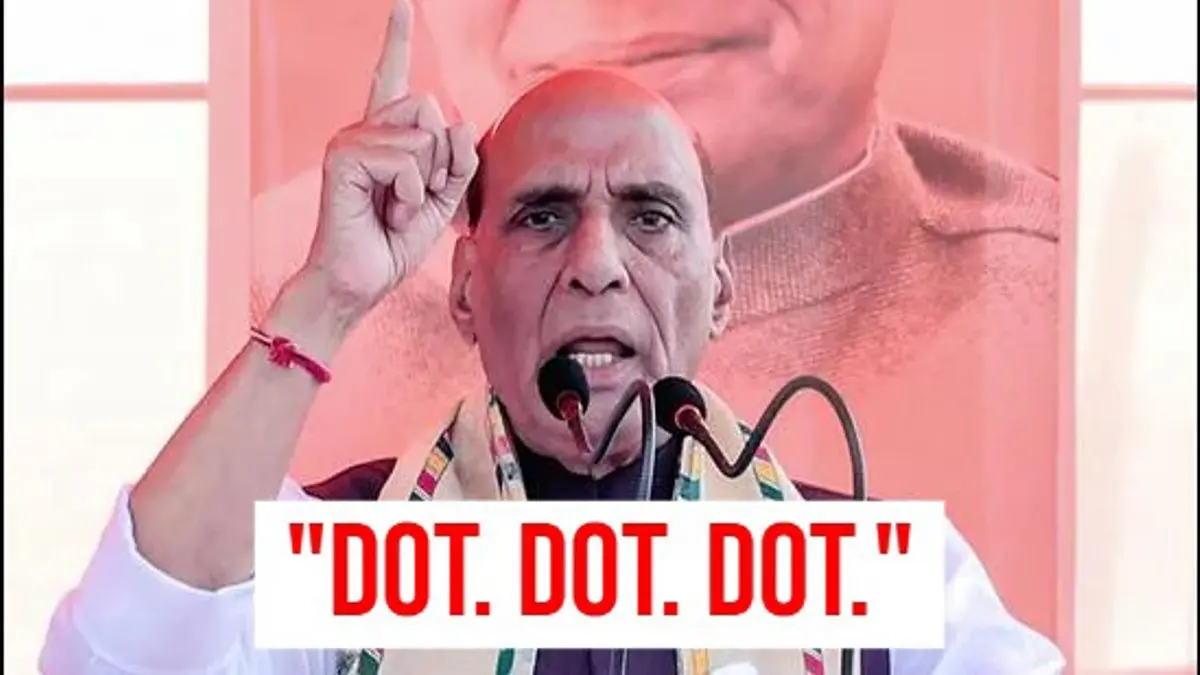 'Dot. Dot. Dot': Rajnath Singh's Cryptic Warning To 'Troublesome Neighbour' Pakistan On Pahalgam Attack Anniversary 'Dot. Dot. Dot': Rajnath Singh's Cryptic Warning To Pakistan On Pahalgam Attack Anniversary