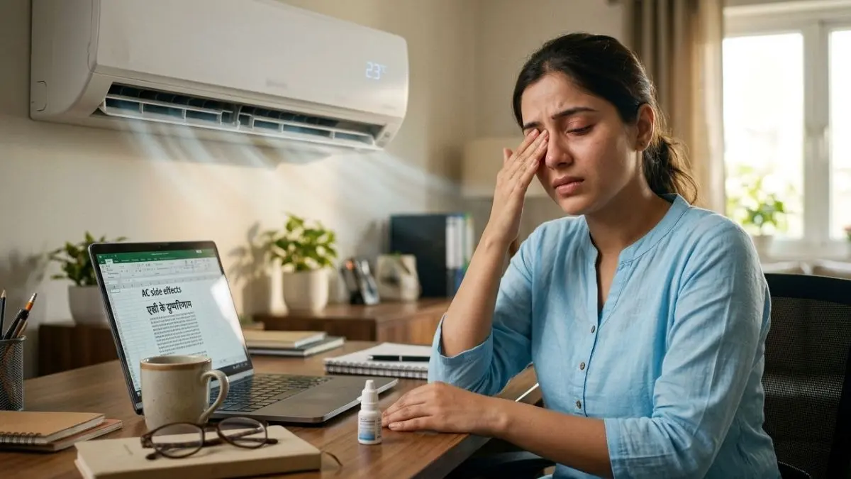 AC की ठंडी हवा कहीं आंखों को न कर दे बीमार! ड्राई आई से बचने के लिए अभी से फॉलो करें ये टिप्स Dry Eye Care Tips