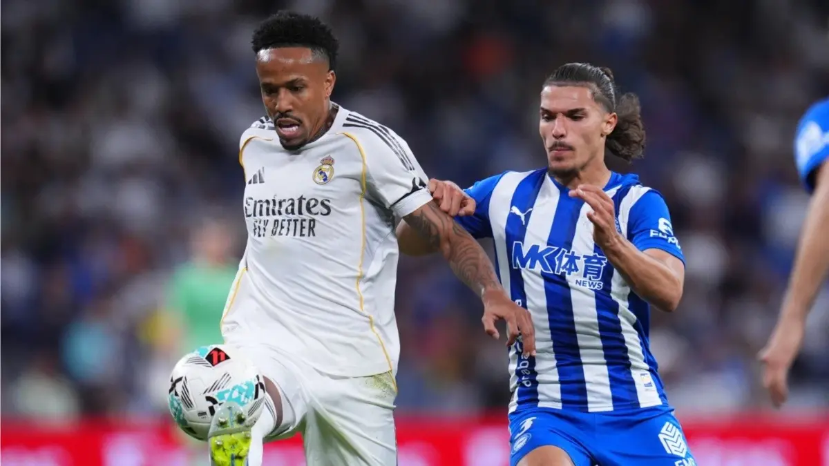 Real Madrid Star Eder Militao Ruled Out Of FIFA World Cup 2026 Due To Hamstring Injury Eder Militao in action