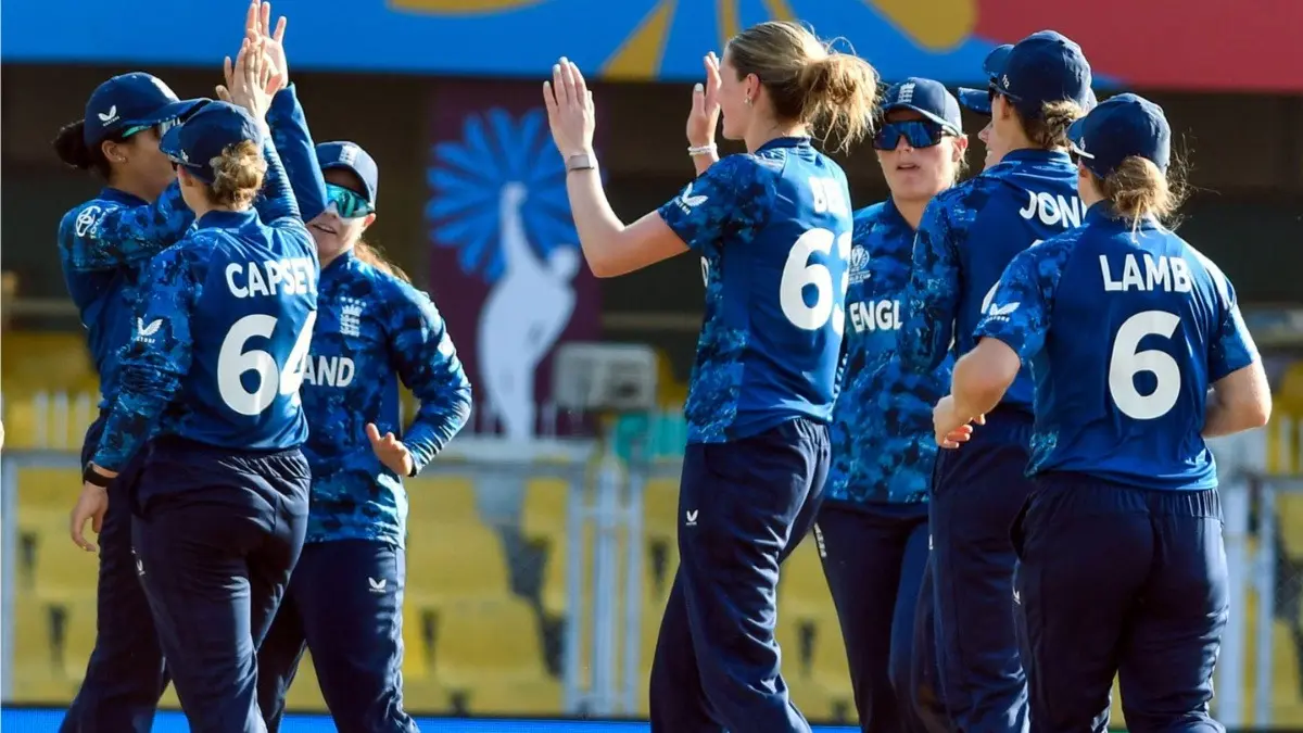England Women Appoint Tom Smith As Spin-Bowling Coach Ahead Of T20 World Cup 2026 England Women players celebrating after taking a wicket