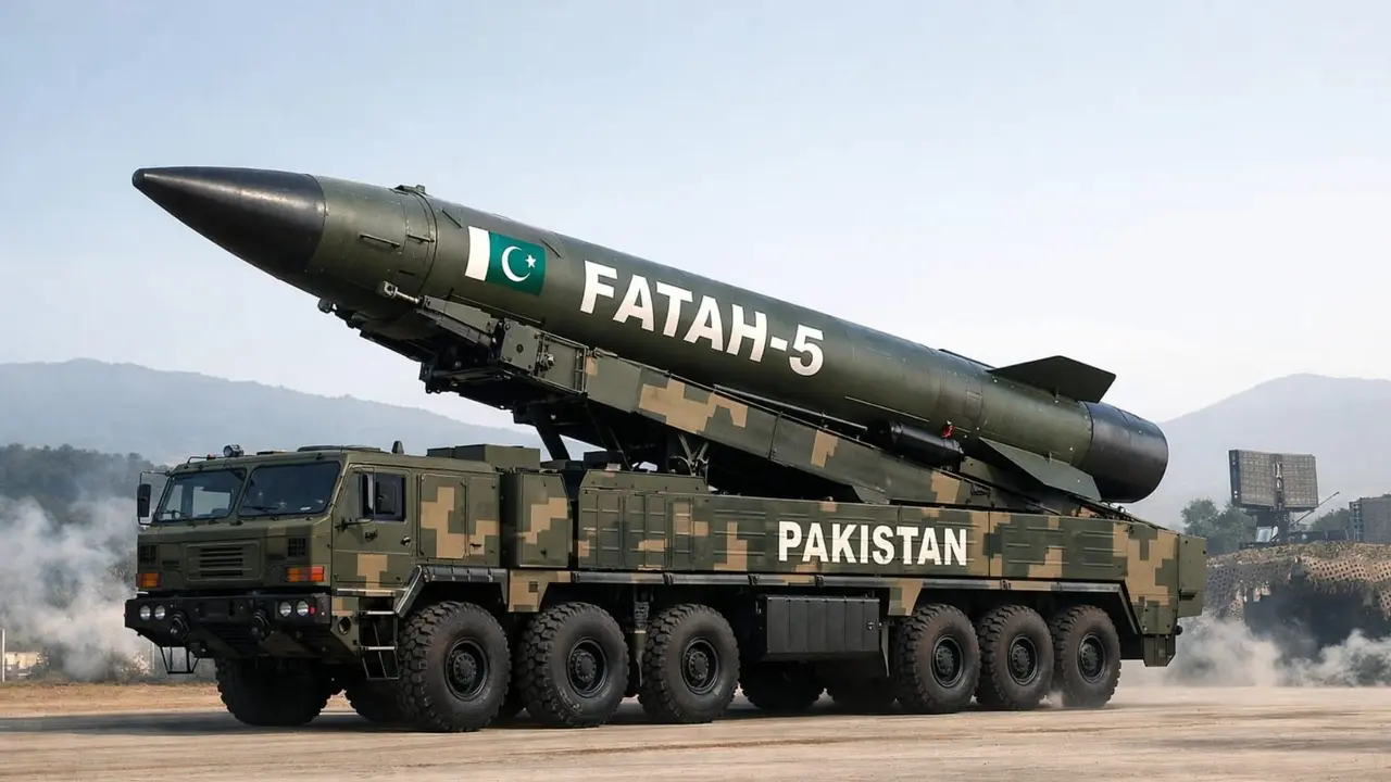 युद्ध के बीच पाकिस्तान फतेह-5 मिसाइल का कर रहा परीक्षण, भारत के कई शहर रेंज में, एयर डिफेंस सिस्टम नहीं कर पाएगा डिटेक्ट- बड़ा दावा Fatah-5 Missile