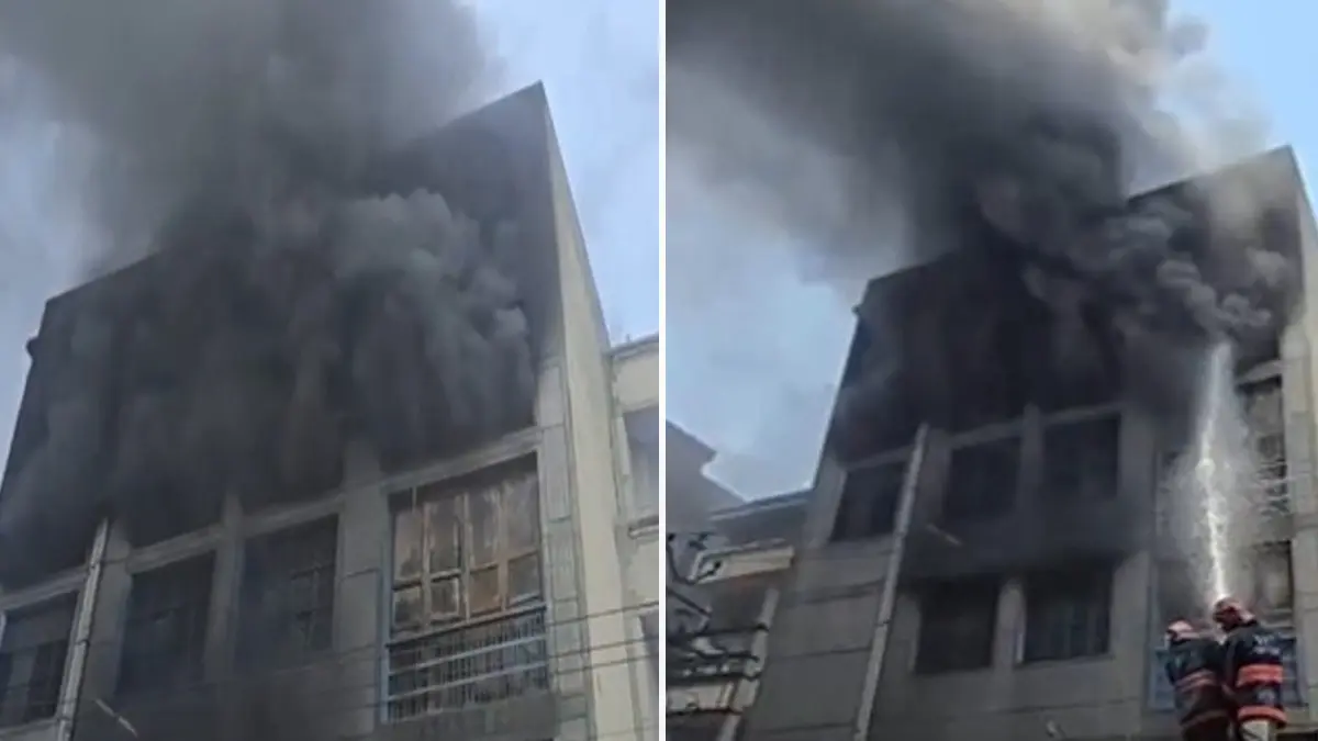 Massive Blaze Erupts at Shoe Factory in Delhi's Narela | VIDEO Fire Erupts at Shoe Factory in Delhi's Narela, Efforts Underway To Control Blaze