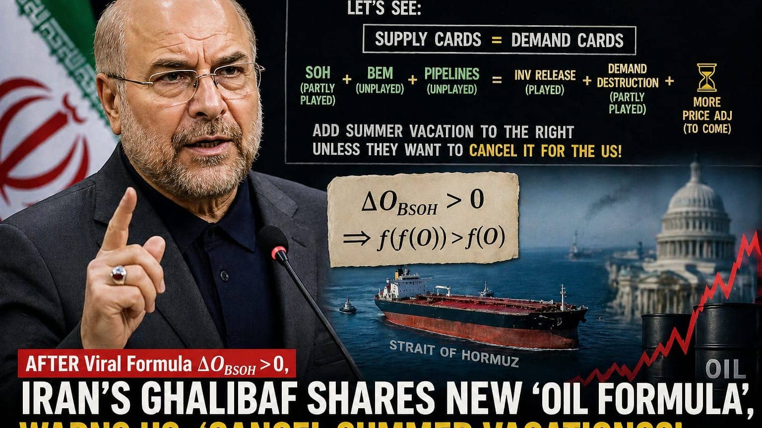 From ΔO_BSOH > 0 To Cancel Summer: Iran’s Cryptic ‘Oil Math’ Has A Hidden Warning For US. What Does It Mean?
