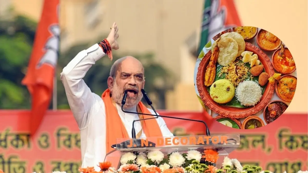 From Muri Ghonto to Chingri Malai Curry: TMC Serves ‘Menu Politics’ to Amit Shah Ahead of 15-Day West Bengal Visit From Muri Ghonto to Chingri Malai Curry: TMC Serves ‘Menu Politics’ to Amit Shah Ahead of 15-Day West Bengal Visit