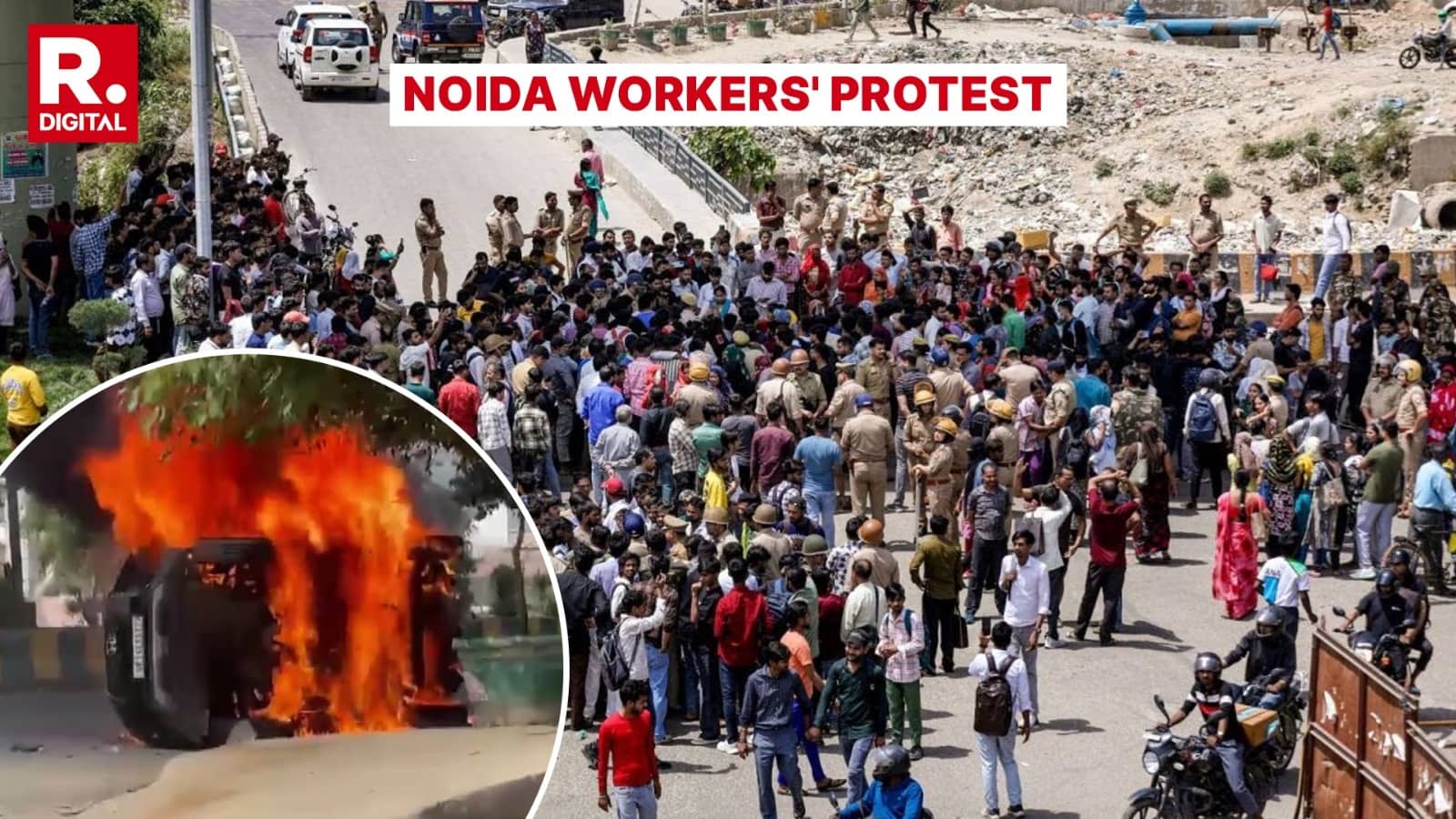 From Wage Anger To Street Violence: What Triggered Noida Protests & Govt’s Big Response | All We Know So Far