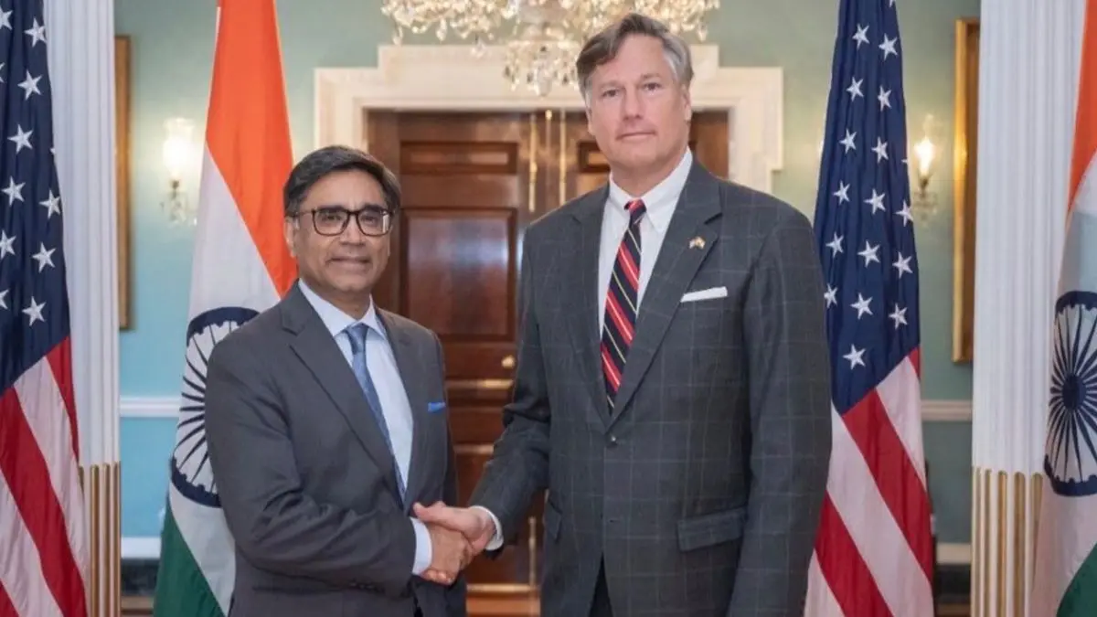 FS Misri Holds Talks With US Dy Secy of State On Upcoming Indio-US Engagements FS Misri Holds Talks With US Dy Secy of State On Upcoming Indio-US Engagements