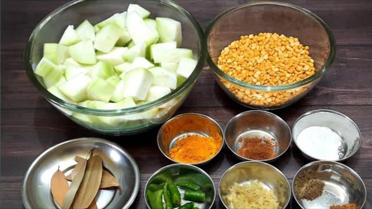 घीया चने की दाल