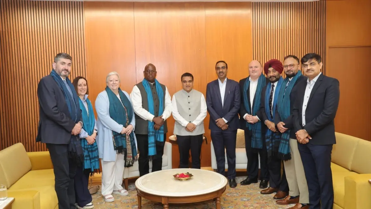 Gujarat Deputy CM Harsh Sanghavi Advances CWG 2030 Discussions With Commonwealth Sport Officials Gujarat Deputy CM Harsh Sanghvi, along with other Commonwealth Sport dignitaries