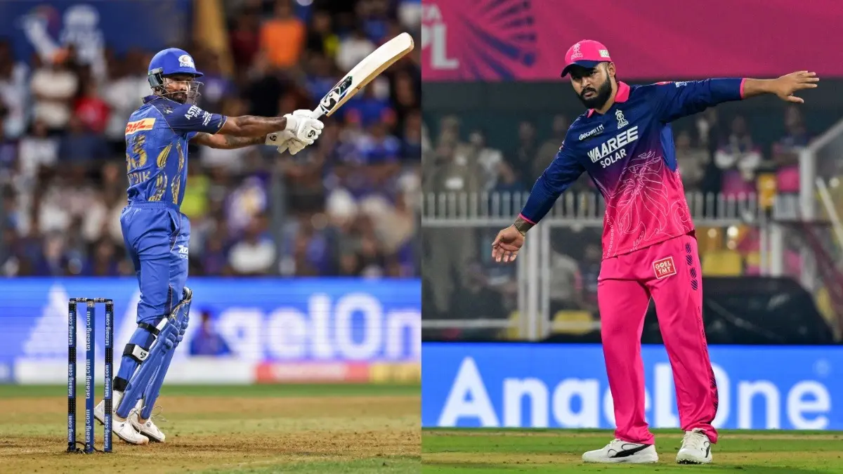 RR vs MI, IPL 2026 Head-To-Head: Mumbai Aim To Extend Winning Edge Over Rajasthan In Guwahati Showdown Hardik Pandya and Riyan Parag