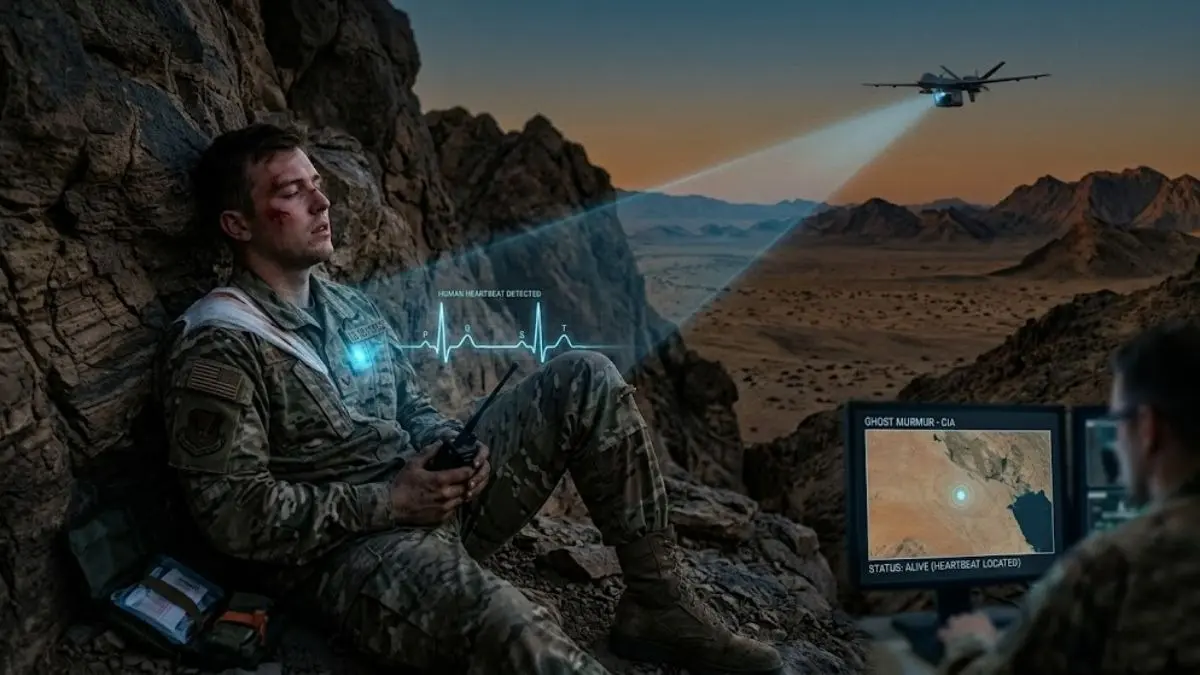 Ghost Murmur: What Is This US Tech That Let CIA Track Heartbeats 40 Miles Away to Find Pilot in Iran Heartbeat in the Desert: How a Secret CIA Tool Tracked a Missing Pilot Miles Away