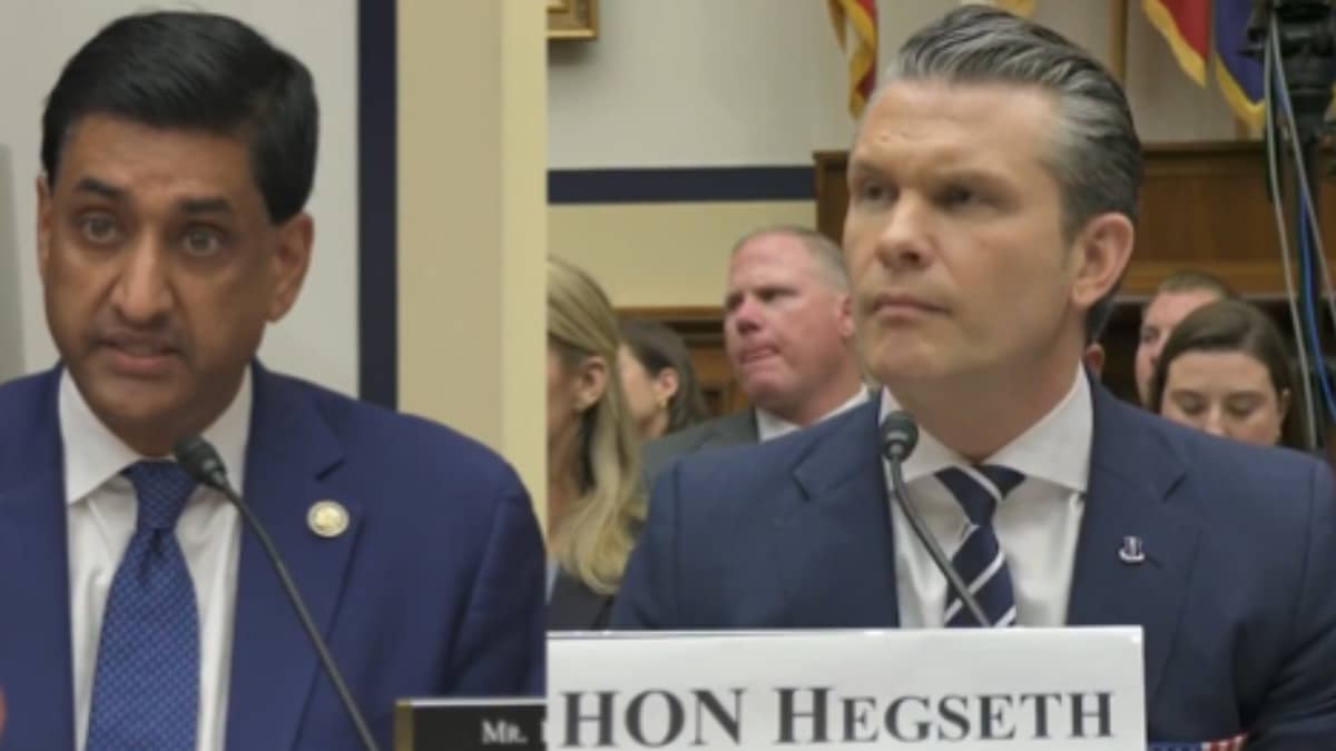  Hegseth and Khanna clash over $631B Iran war costs