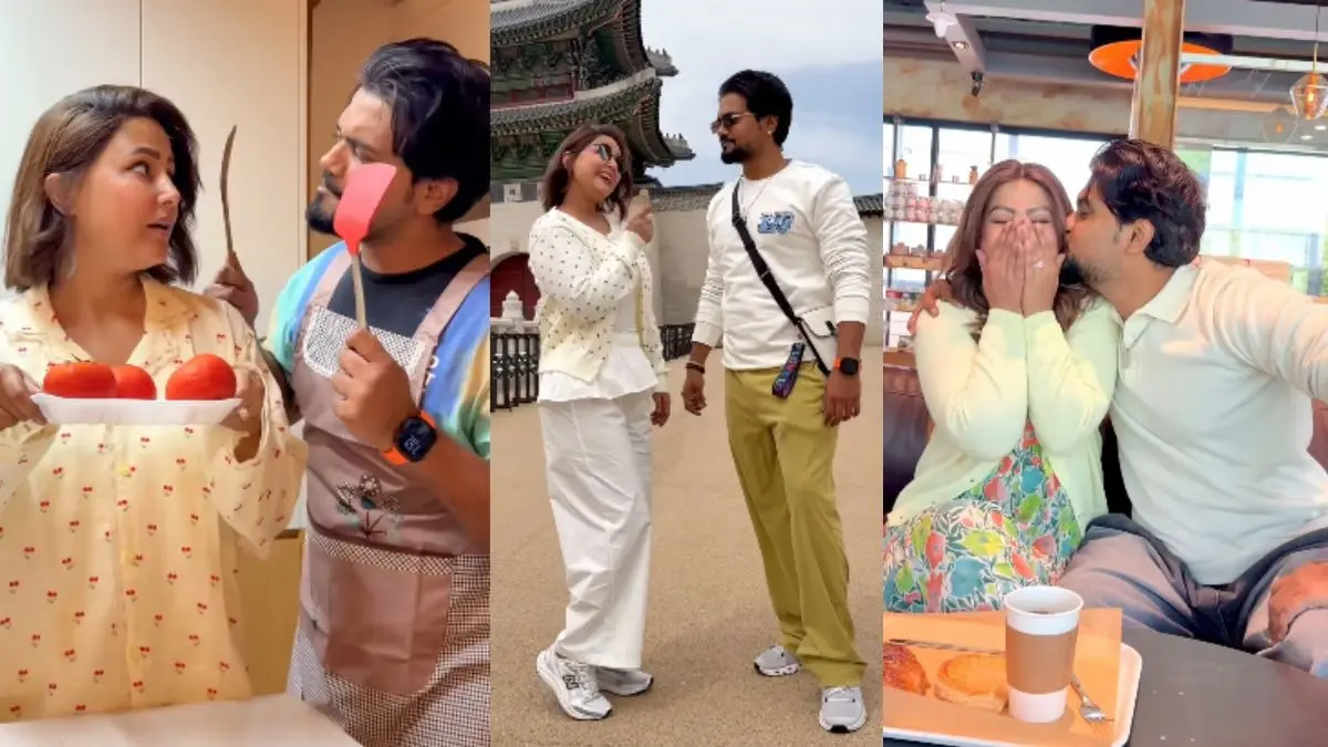 हिना खान ने दिखाए नखरे, पति रॉकी ने माथे पर बिना शिकन पूरी कर दी हर फरमाइश; मजेदार VIDEO VIRAL Hina Khan