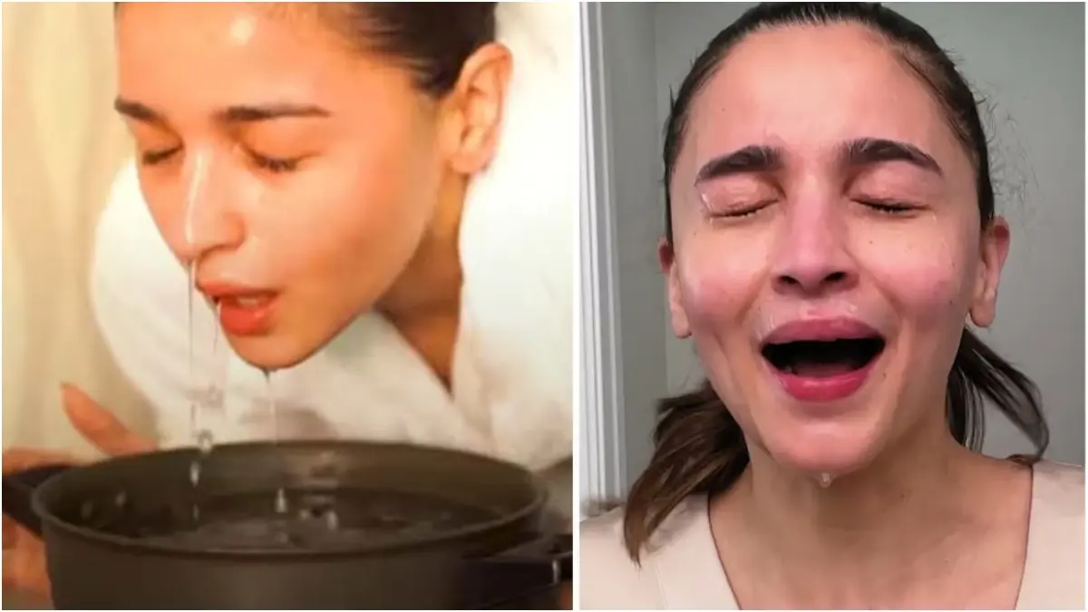 Celebs And Beauty Enthusiasts Are Dunking Their Face In Ice Water - Know Its Benefits Ice facials are very common among celebs and beauty enthusiasts