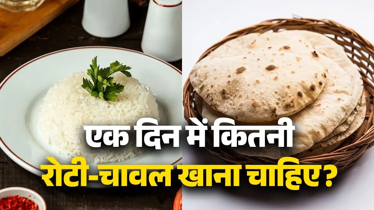 Ideal Intake of Rotis And Rice: एक दिन में कितनी रोटी और चावल खाना सेहत के लिए फायदेमंद? ज्यादा खाने से क्या है नुकसान Ideal Intake of Rotis And Rice