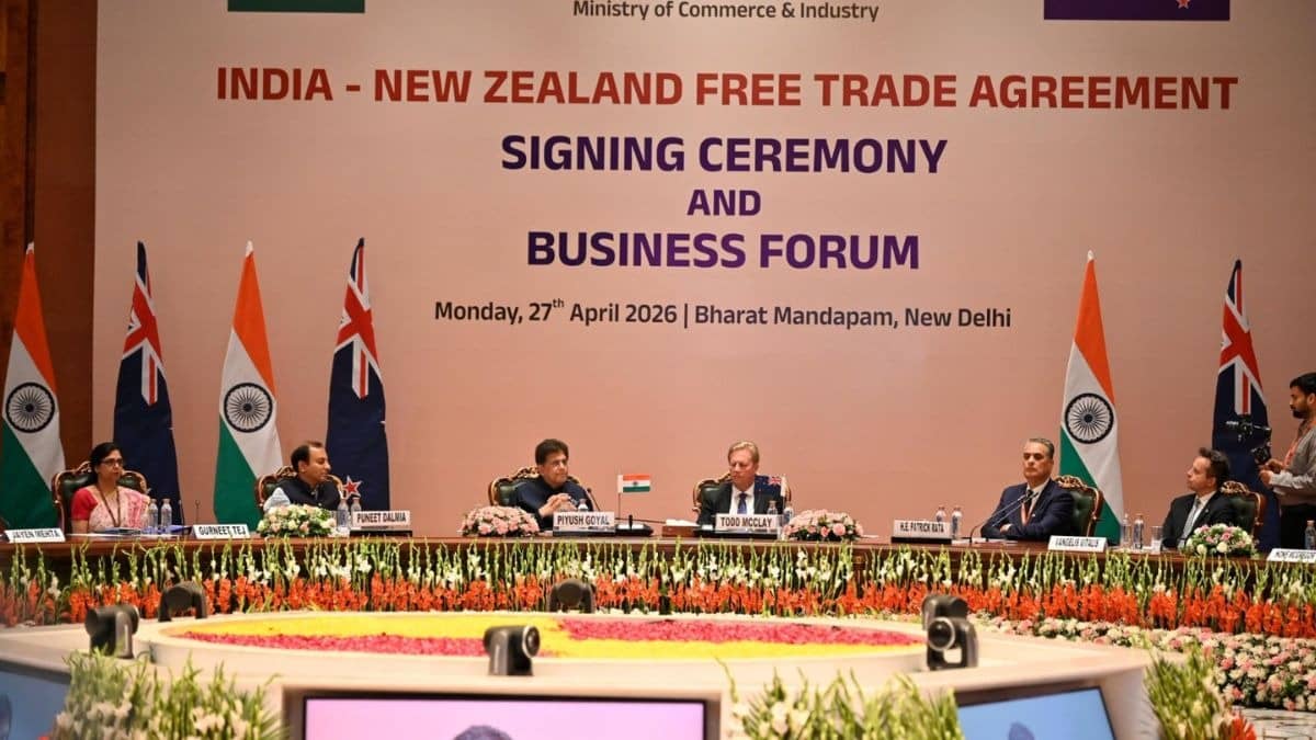 India and New Zealand Officially Sign Landmark Trade Deal 