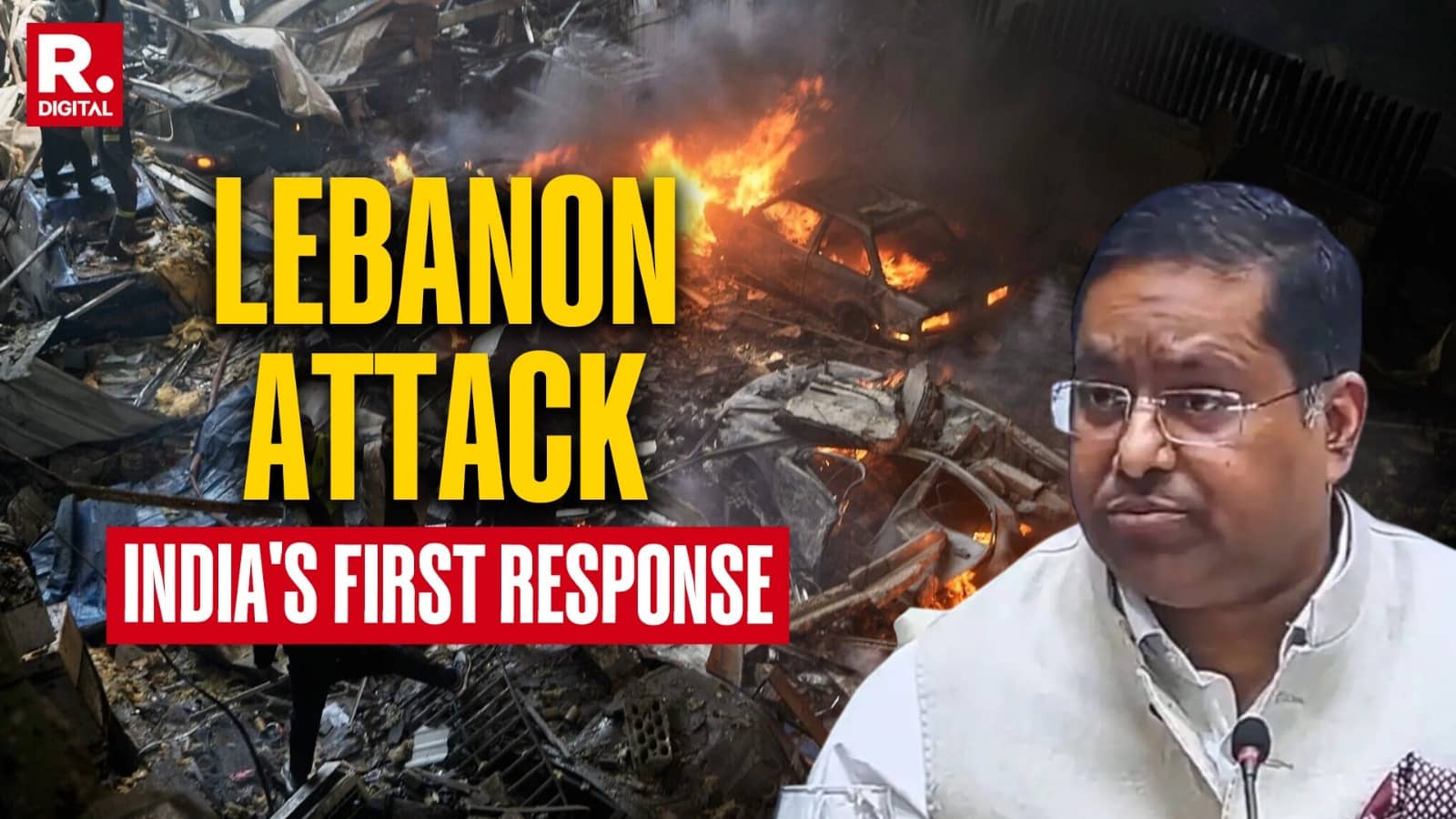 India invested in Lebanon's peace, security: MEA, says "protection of civilians foremost priority" amid continued strikes by Israel