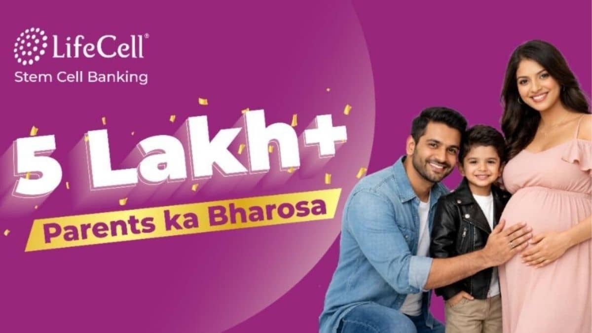 India's No. 1 Stem Cell Bank marks 5,00,000 enrollments - a milestone two decades in the making, built on science, trust, and a community that grows stronger with every family.