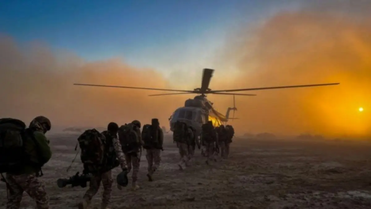 Indian Army Contingent Departs for India-Egypt Joint Special Forces Exercise Cyclone Indian Army