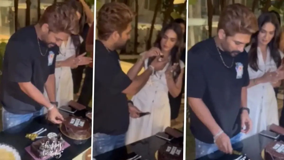 Inside Video From Allu Arjun's 44th Birthday Celebration With Family Surfaces, Don't Miss Raaka Actor's Iconic Hand Accessory Inside video from Allu Arjun's birthday