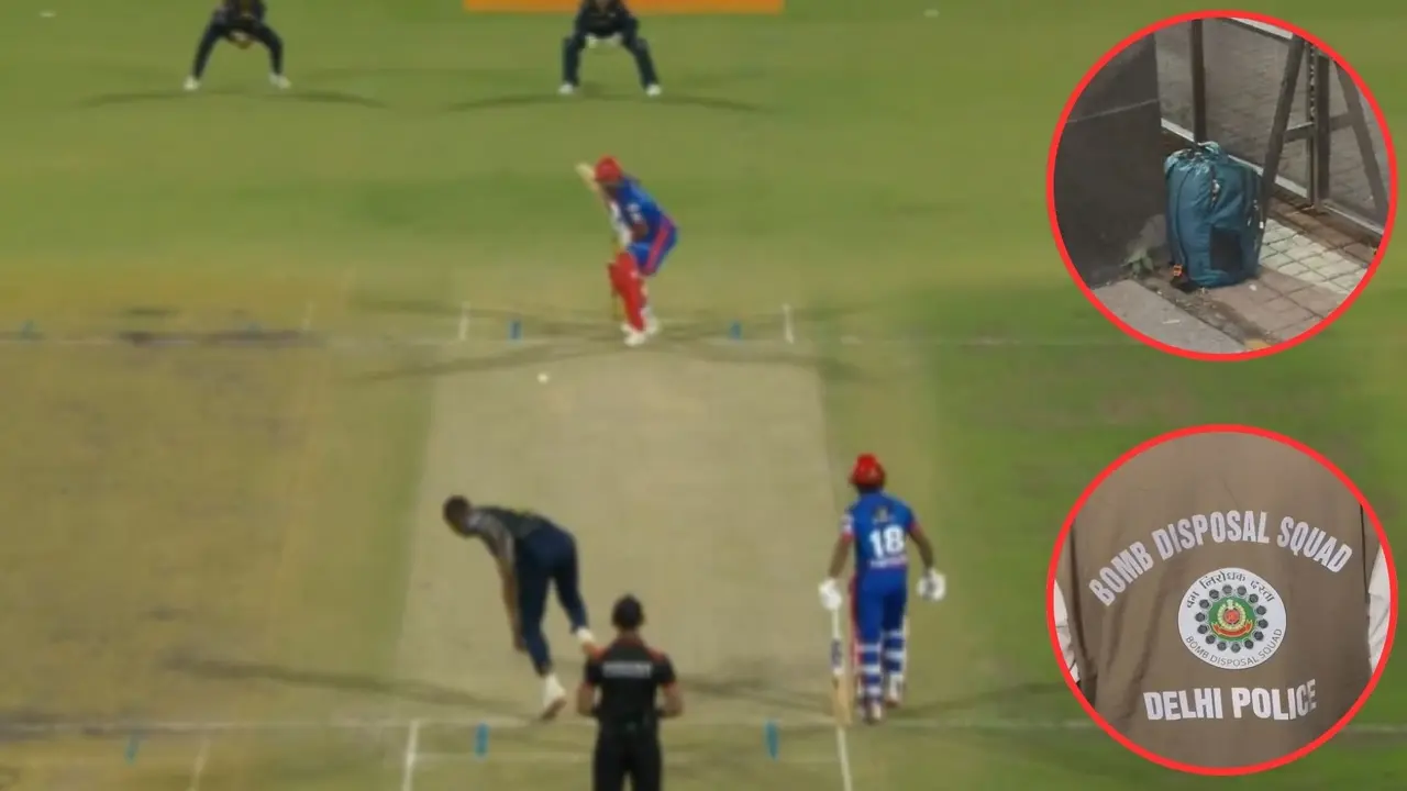 DC Vs GT: दिल्ली स्टेडियम में चल रहा मैच, एंट्री गेट पर हरे रंग के लावारिस बैग मिलने से मचा हड़कंप; पुलिस ने खोला तो... IPL 2026 DC VS GT unclaimed bag found outside the arun jaitley stadium delhi bomb squad