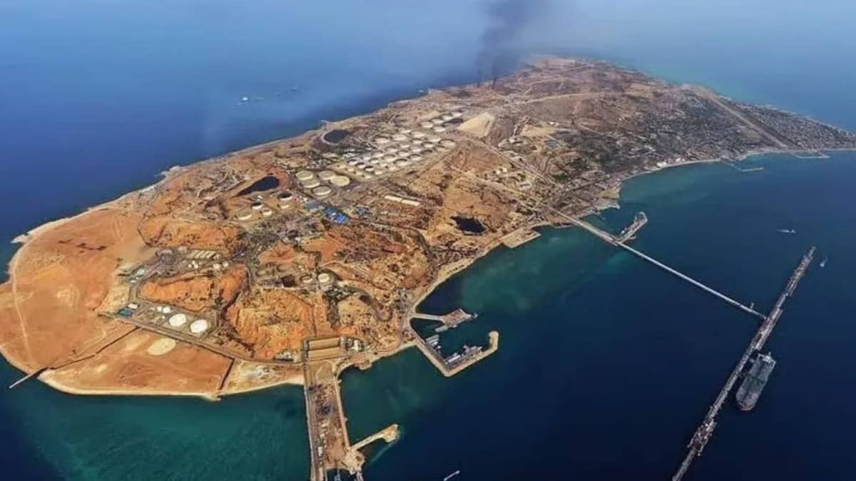 Iran's Oil Hub Kharg Island Hit Again As Trump's Deadline Nears