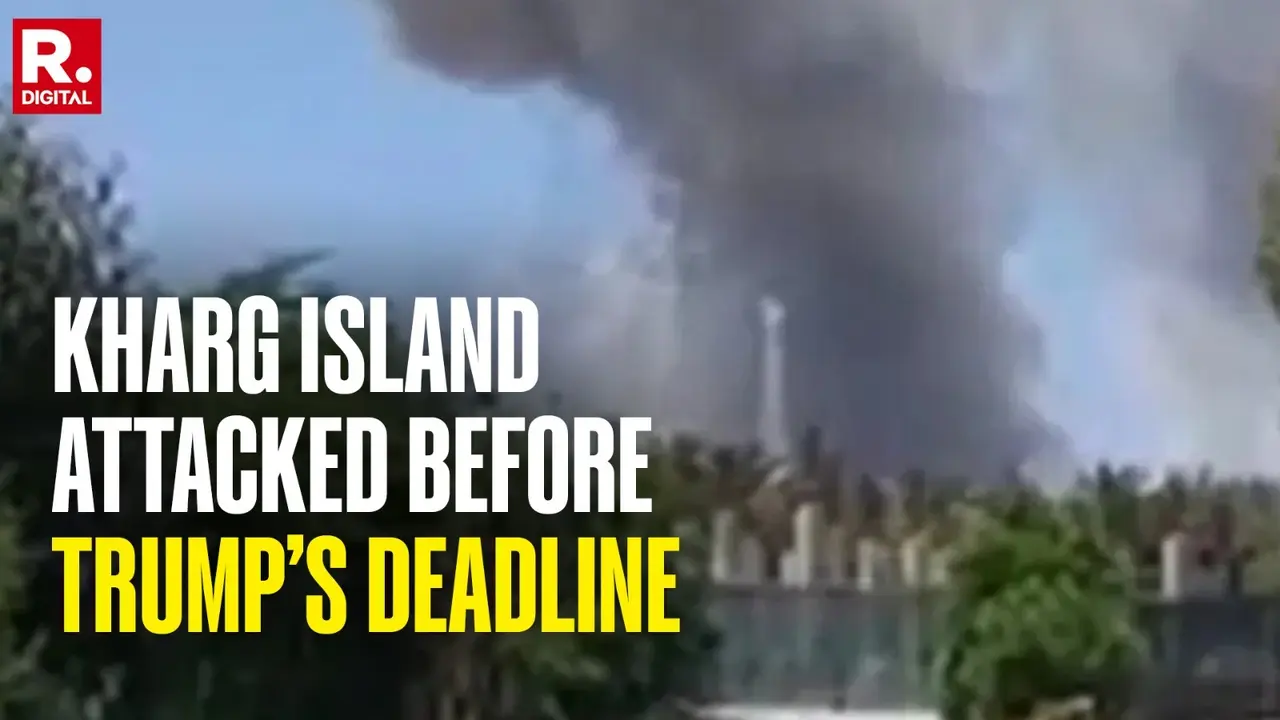 Iran's Oil Hub Kharg Island Hit Again As Trump's Deadline Nears Iran's Oil Hub Kharg Island Hit Again As Trump's Deadline Nears