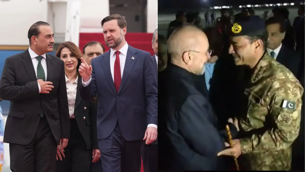 ईरानी डेलिगेशन से वर्दी में मुलाकात, जेडी वेंस के स्वागत के लिए पहने सूट-बूट...युद्ध के बीच पाक आर्मी चीफ आसिम मुनीर ने क्यों किया ऐसा? iran US peace talks Pakistan Asim Munir Receive Iranians In Military Uniform But JD Vance In Suit