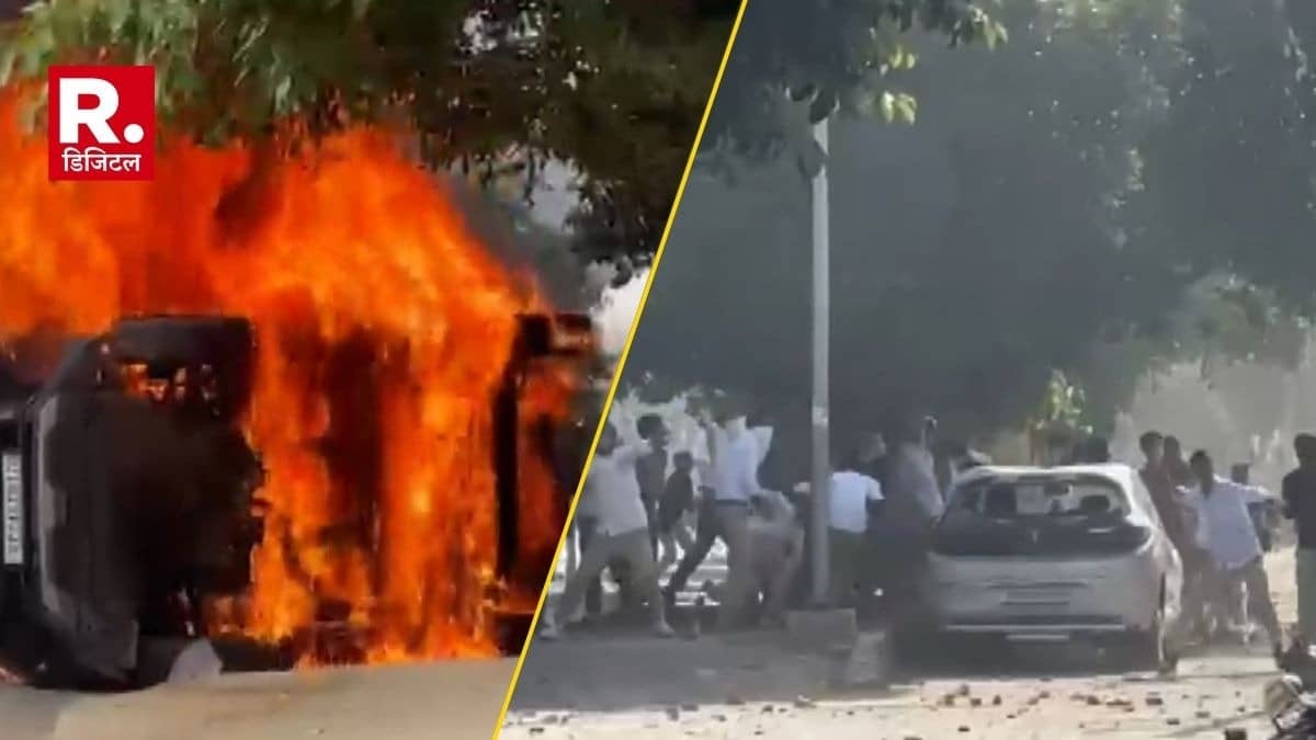 Is Pak connection to the violent Noida protests Police vehicles were burned CM Yogi took strict action