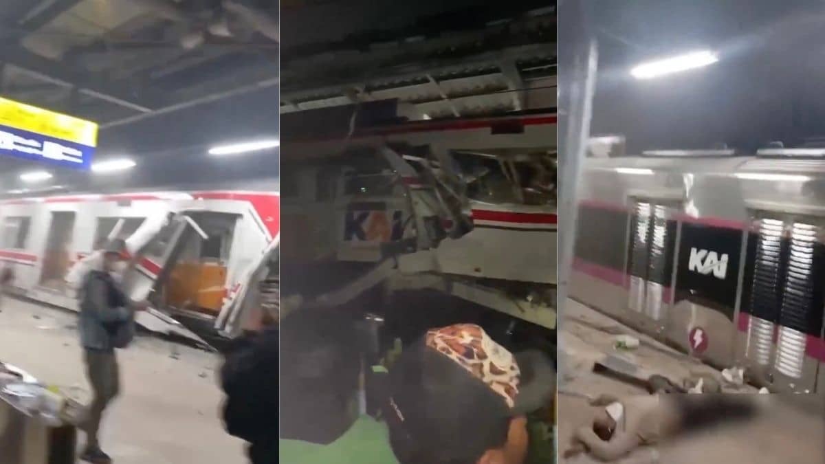 Jakarta Train Collision: Two Dead After CommuterLine, KRD Trains Crash Near Bekasi Timur Station