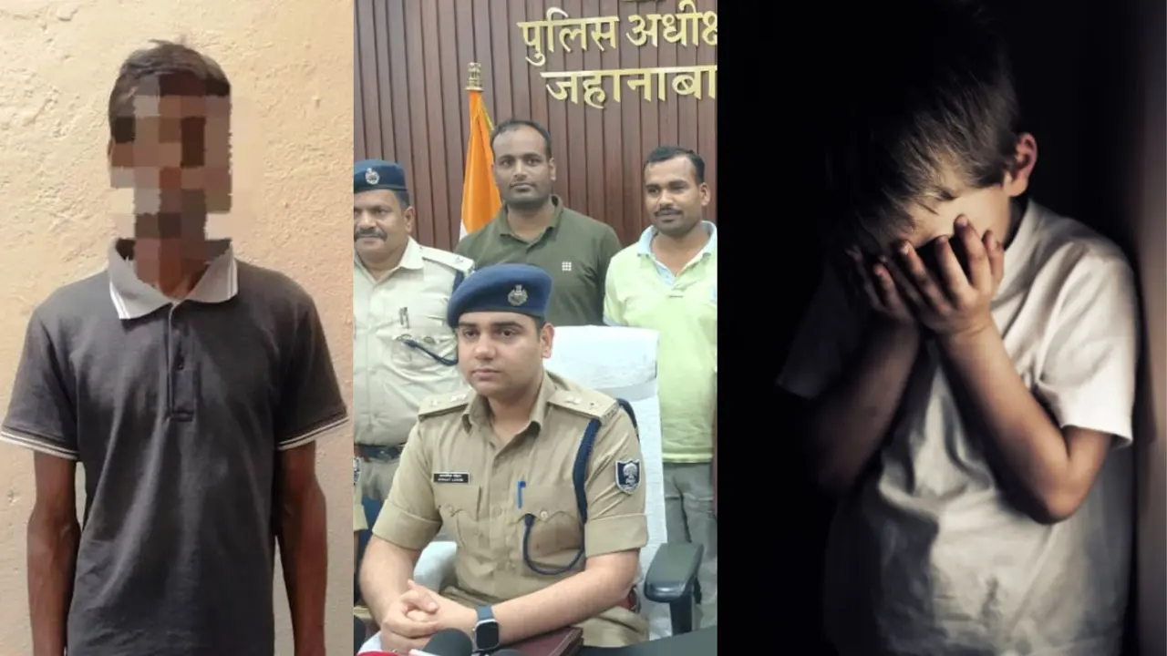 नपुंसक कह चिढ़ाते थे बच्चे, गलत साबित करने के लिए गार्ड बना हैवान; UKG छात्र से कुकर्म के बाद ब्लेड से काटकर कर दी हत्या; ऐसे खुला राज jehanabad gurukul hostel murder case canteen guard arrested rape murder revange tauting him impotent