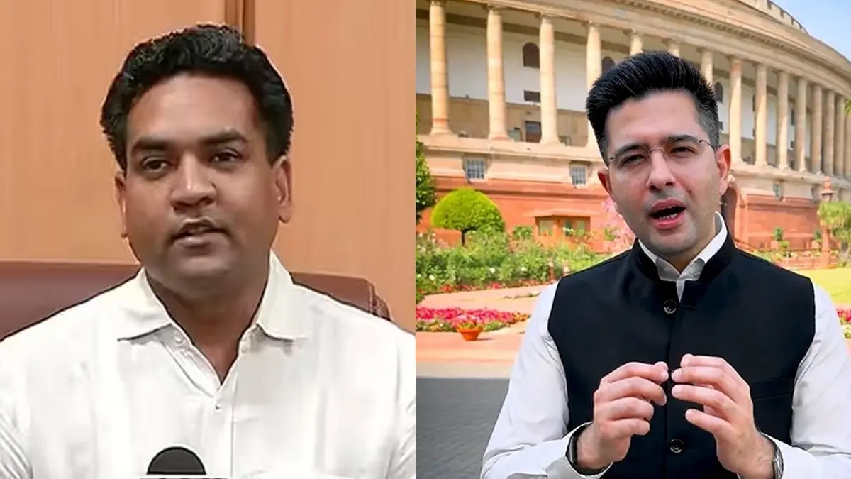 'चोरों के गैंग में माल के बंटवारे की लड़ाई शुरू, किसी में मुंह में जुबान है तो वो केजरीवाल...',राघव चड्ढा के समर्थन में उतरे कपिल मिश्रा, VIDEO Kapil Mishra on Raghav Chadha