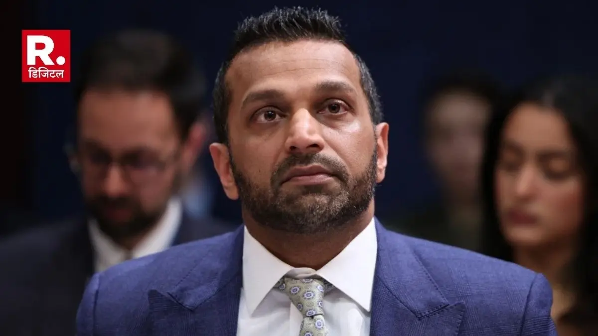 अब Donald Trump की रडार पर काश पटेल! FBI निदेशक और आर्मी सचिव को हटाने की चर्चा Kash Patel and Donald Trump political tension highlighting speculation over possible removal from key role