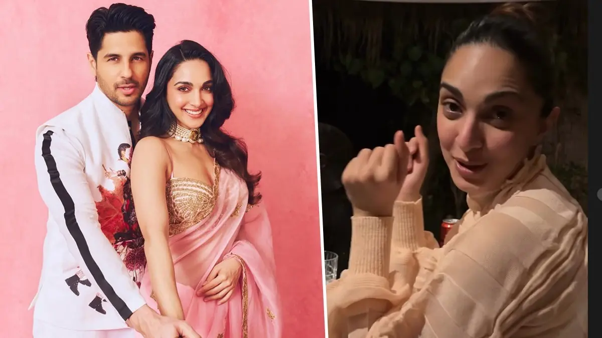 Kiara Advani Singing: मालदीव में कियारा ने गाया 'Baby Shark', पति सिद्धार्थ ने शूट किया क्यूट मोमेंट- VIDEO kiara Advani singing baby shark song husband sidharth Malhotra shooting video Maldives
